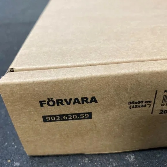 NEW - IKEA FÖRVARA Drawer Low White 15x24